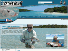 Tablet Screenshot of fishing-safaris.com